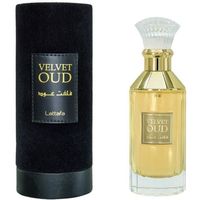Parfum VELVET OUD LATTAFA Eau de Parfum de Haute Qualité et de Longue Durée, Arabe Oriental 100ML Boisé-Doux,Parfum Oud 