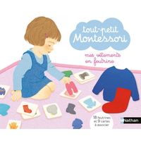 Tout-petit Montessori - Mes vêtements en feutrine - Dès 15 mois