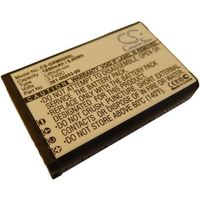 Batterie pour GARMIN Alpha 100 handheld, Montana 600, 600T, 600t Camo, 650, 650T, Monterra - Remplace : 010-11599-00, 010-11654-0…