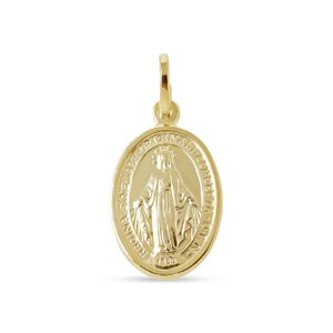 Pendentif Médaille Miraculeuse Gravée En Argent Massif 925/000 - PETUGONS - Neuf Avec étiquettes