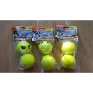 BALLE DE TENNIS Balles Pour Chiens - Balle Tennis Chien 2 Pièces