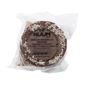 BISCUITS CHOCOLAT NUUM - Gaufrettes double chocolat amarante 40 g (C