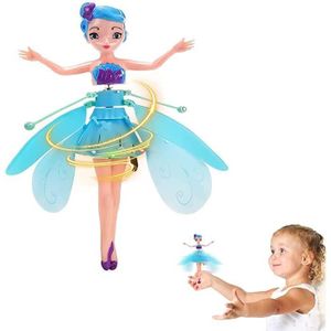 POUPÉE Poupée princesse fée volante Magical Flying Fairy Doll Jouet fée volante pour fille Sky Dancer Flying Toy Boy Girl's Mini Drone Indo