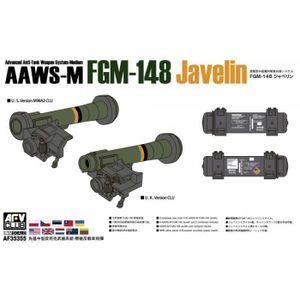 VOITURE À CONSTRUIRE AFV CLUB - Maquette Lance Missile Aaws-m Fgm-148 J