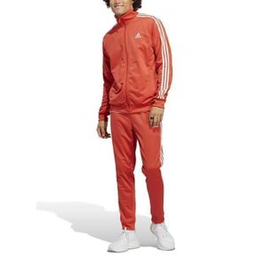 Jogging rouge homme discount adidas