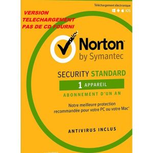Norton antivirus - Cdiscount