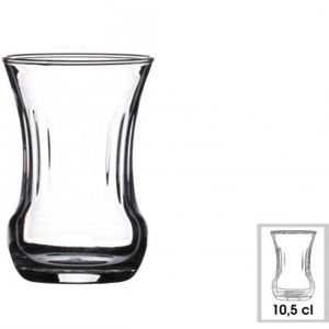 Original double paroi Thé turc Tasses en verre isotherme en verre thermique Verre Collection 120,5 gram Lot de 2 