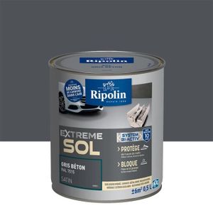 Ripolin Protection Extreme Sol Gris Beton Ral 70 Satin 2 5 L Achat Vente Peinture Vernis Ripolin Protection Extreme Sol Cdiscount