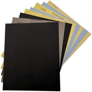 Assortiment de 60 feuilles de papier de verre de 22,9 x 9,1 cm, grain 240 à  5000, feuilles de papier abrasif fin, feuilles de papier - Cdiscount  Bricolage