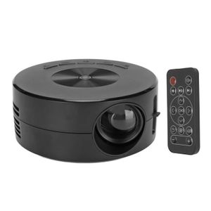 Vidéoprojecteur Tbest mini vidéoprojecteur Mini Projecteur LED, Projecteur Extérieur Portable Home Cinéma Projecteur de Cinéma avec son detachee