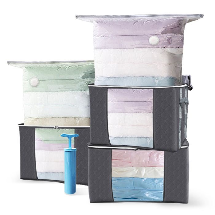 Sac de rangement sous vide action discount