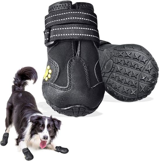 Bottes Anti-rayures Pour Chat – 4 Pièces, Réglables, Antidérapantes – Pour Toilettage, Soin, Bain – Protection Des Pattes