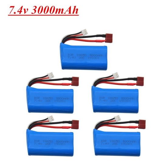 Batería WLTOYS 7.4V 1500mAh Para Coches RC A959-B, A969-B, A979-B Y K929-B