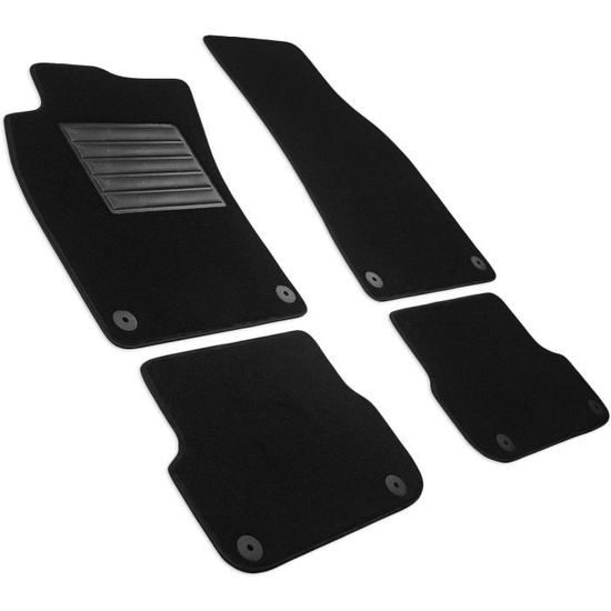 Tapis De Coffre Sur Mesure Pour Audi A6 C6 Break (2005-2010) - TPE Antidérapant Et Imperméable