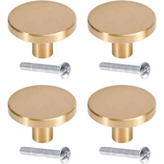Lot de 4 boutons vintage pour tiroirs, poignées de tiroir, accessoires