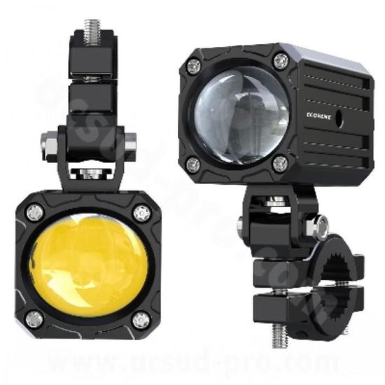 Feu Additionnel LED RMS 12V 15W 720 Lumens 6000K - Pour Moto, Quad, Neuf