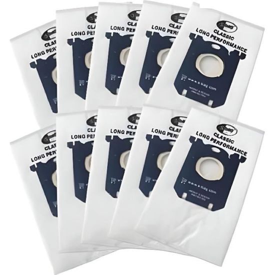 10 Sacs Aspirateur Compatibles Philips City Line FC8434 - Marque Staubbeutel24 - Neufs