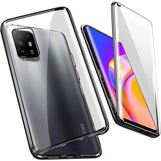SEAHAI Cover per Oppo A98 5G, [Militare Anti-Caduta] Silicone Ultra