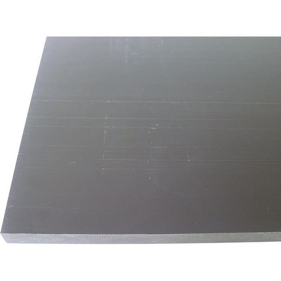 BT Metall Plaques en PVC rigide noires de 10 mm d'épaisseur à la découpe -  Dimensions : 100 x 400 mm48 - Cdiscount Bricolage