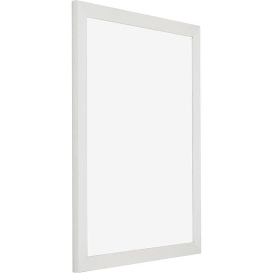 Cadre Photo 49x68 cm - Blanc Brillant - MDF - Bologna
