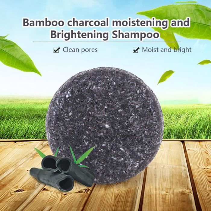 Barre de shampooing assombrissant pour les cheveux - Après-shampoing et essence réparatrice bio naturelle 50g