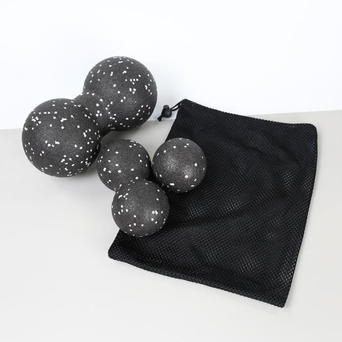 3 pièces Yoga balle d'arachide ensemble Pilates exercice Fitness arachide boule de Massage thérapie Relaxation exercice Relaxation