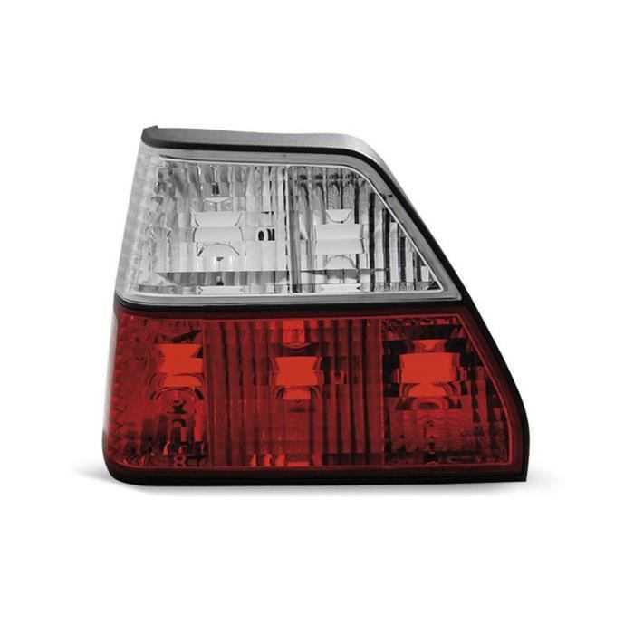 Paire de feux arriere VW Golf 2 83-91 rouge blanc