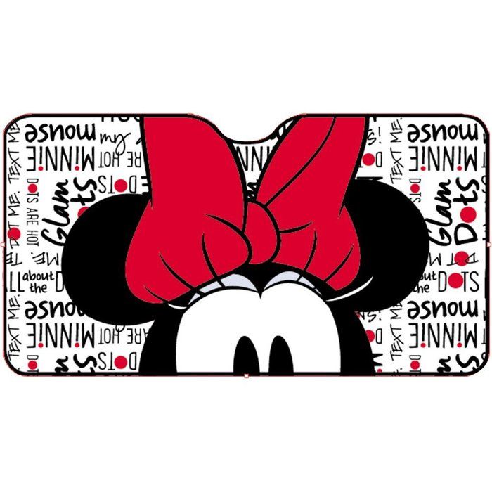 Disney Minnie Front Sunshad Parasol Avant Pare-Brise Voiture Minnie 130x70cm Filles Animé