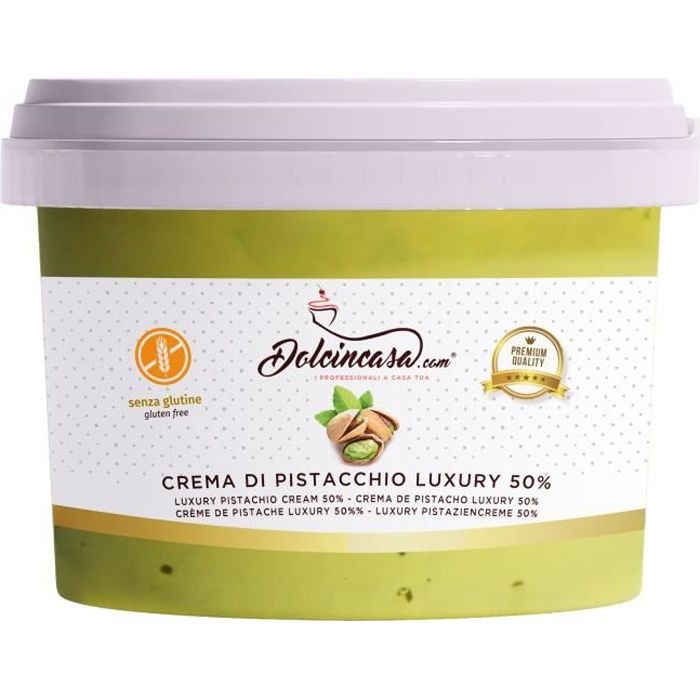 Crème de luxe 50% Pistache
