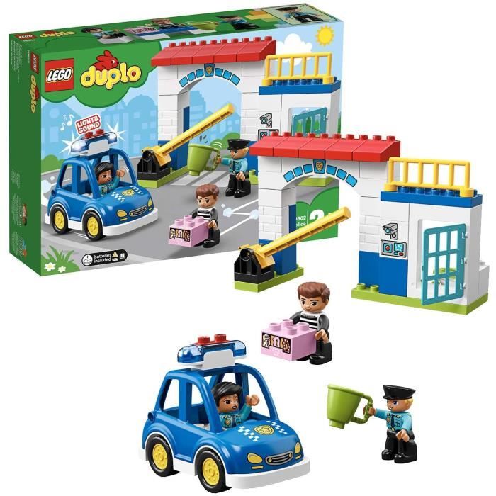 Jeux de construction LEGO® DUPLO® Rescue Le commissariat de police Jeu de construction, 2 Ans et Plus, 38 Pièces 10902 52474