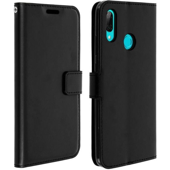 Housse Huawei P Smart 2019 / Honor 10 Lite Étui Porte-carte Support Vidéo noir Noir