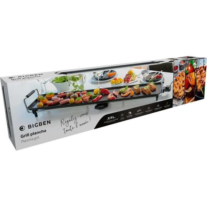 Plancha grill XXL électrique Bigben Interactive
