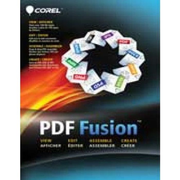 Logiciel PC- Corel PDF Fusion-(PC en Téléchargement)