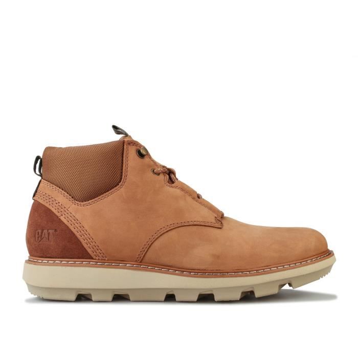 Boots Caterpillar Brusk Lace Pour Homme En Marron.