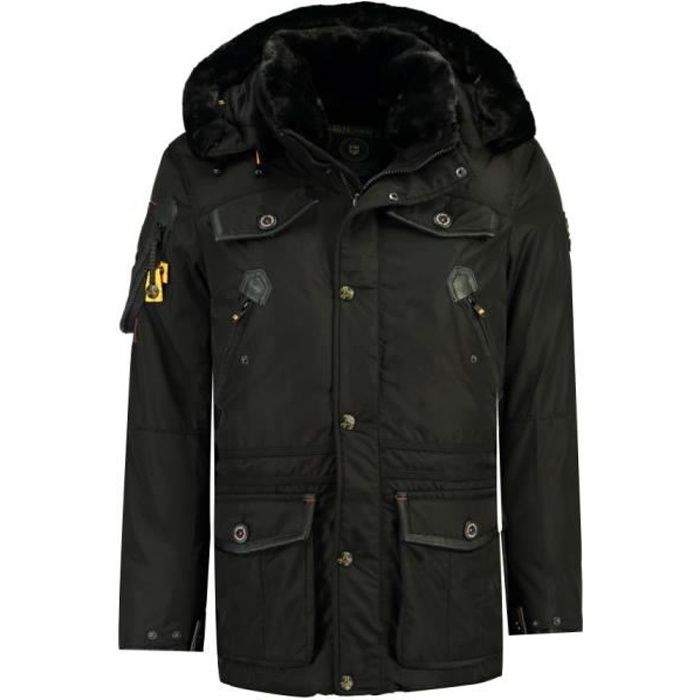 Parka Noir homme Geographical Norway Acrobate