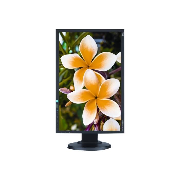 NEC MultiSync E233WM - Écran LED - 23- - 1920 x 1080 Full HD (1080p) - TN - 250 cd-m² - 1000:1 - 5 ms - DVI-D, VGA, DisplayPort