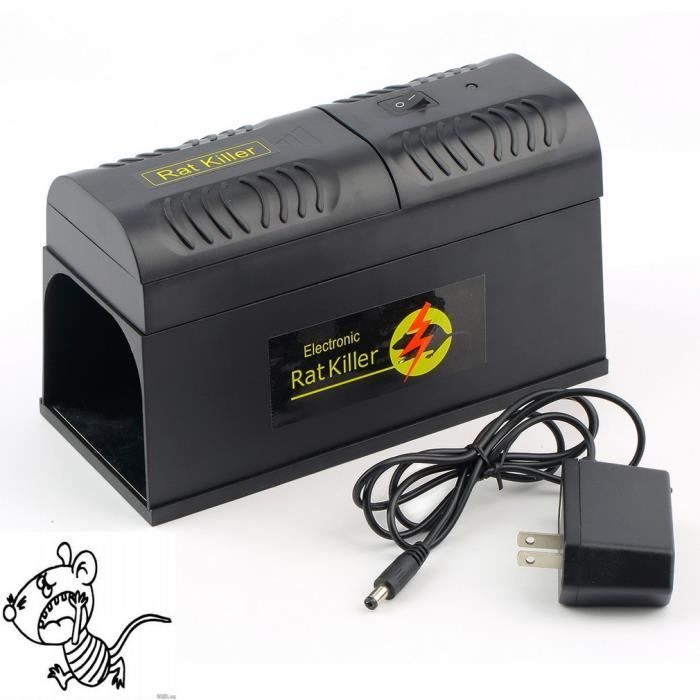 Souris électronique Rat Tueur électrique Piège Anti-Rongeurs Zapper Pest Control US plug(prise Américainne)