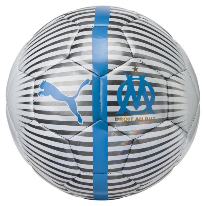 Ballon Puma Om One Chrome Blanc Homme 5