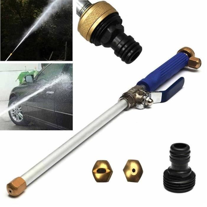 Buse de pulvérisation haute pression Jet d'eau Buse de jardinage Outils de nettoyage pour Lavage de voiture