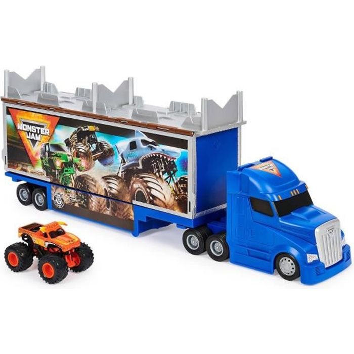 Spin Master Monster Jam, jeu de rôle Hauler boys 1:64 13-pièce