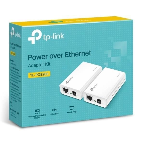 TP-LINK Kit adaptateur PoE -POE200