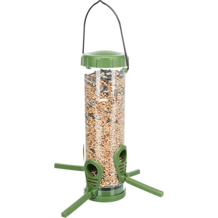 TRIXIE Mangeoire extérieure en plastique - 450 ml - 23 cm - Pour oiseaux