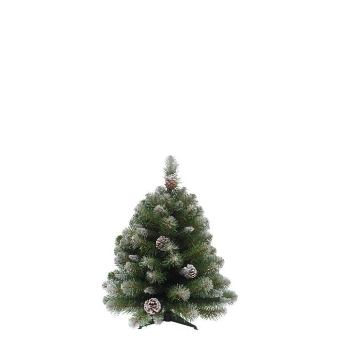 Sapin de Noël Artificiel Empress - H60 x Ø46 cm - Vert givre - Triumph Tree