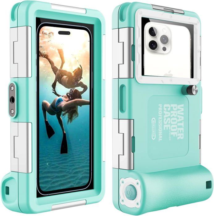 Pochette Etanche Smartphone Syncwire Lot De 2 - IPX8 30m - Touch Sensible - Compatible IPhone/Samsung/Huawei