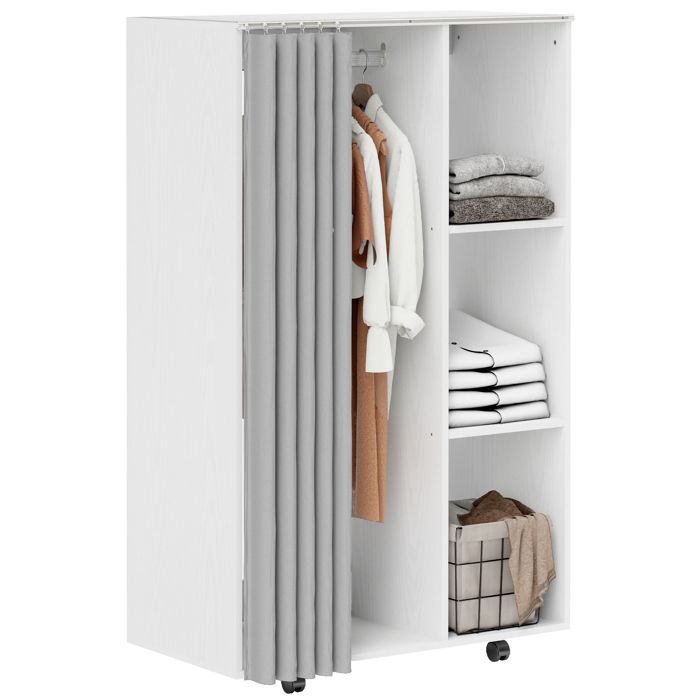 Porte-serviettes En Bambou 3 Niveaux Avec étagère - Design Naturel, Pieds En Acier, Pour Salle De Bain Ou Buanderie