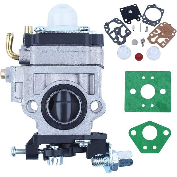 Kit Carburateur Pour Débroussailleuse MP15 43CC 52CC – Compatible CG430 CG520 BC430 BC520 – Alliage Aluminium, Installation Facile
