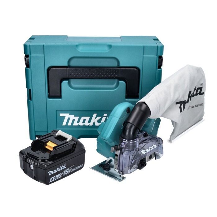 Scie circulaire sans fil Makita DCC500 Brushless 18V 125mm Batterie 4.0Ah Coffret Makpac