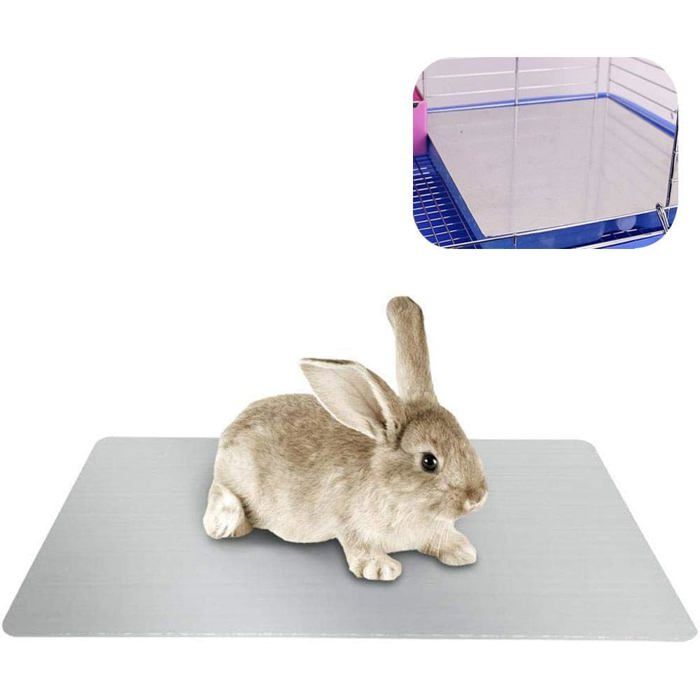 Meilleurs prix pour Tapis de Refroidissement pour Lapin Coussin de refroidissement pour Lapins Cochon dInde Chinchilla- Assiette Cool(30x20cm)