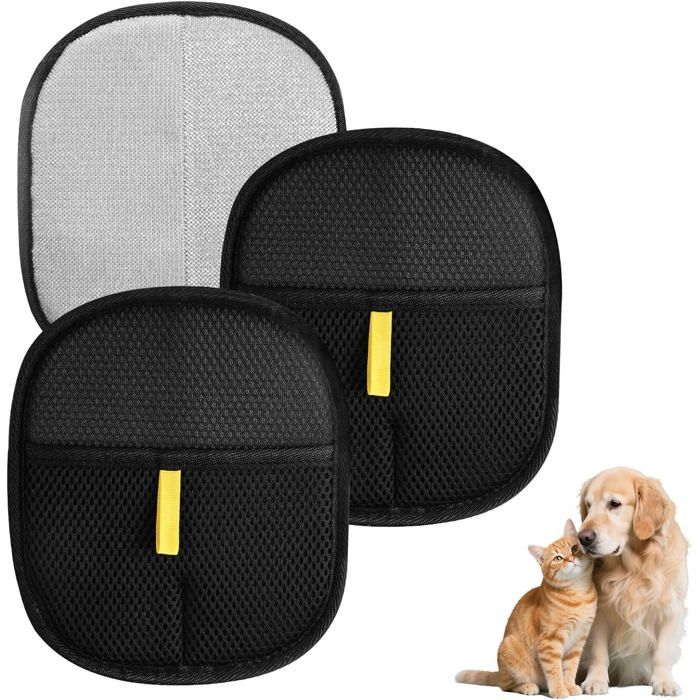 Meilleurs prix pour Lot De 3 Gant Anti Poils Animaux Gant Ramasse Poils Réutilisable Gant Animal Ramasse Poil Gant Epilation De Toilettage Chien