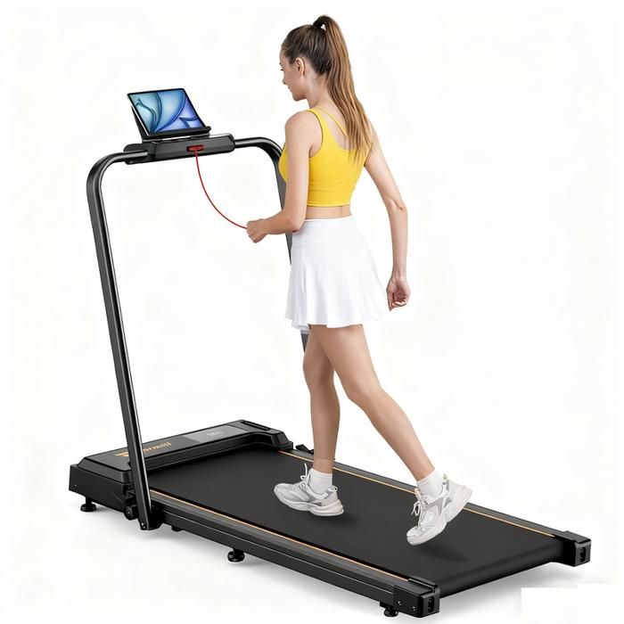 Tapis roulant avec mode course et marche incliné / décliné - 140 x 46 cm